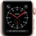 Apple Watch Series 3 - 16GB - Aluminum - 38mm - Silver - Rubber - Sport Band - Fog - GPS