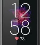 Fitbit Luxe Fitness + Wellness Tracker - Stainless Steel - 20mm - Graphite - Silicone - Classic Band - Black