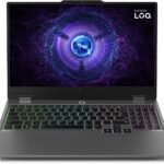 Lenovo LOQ 15IRX9 Laptop 15.6" - 512GB - Luna Grey - Intel Core i5-13450HX 2.4GHz - 12GB