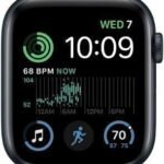 Apple Watch SE 2nd Gen (2022) - 32GB - Aluminum - 40mm - Midnight - Rubber - Sport Band - Midnight - GPS