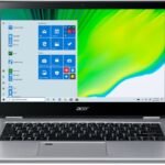 Acer Spin 3 SP314-21 Laptop 14" - 128GB - Pure Silver - AMD Ryzen 3 3250U 2.6GHz - 4GB