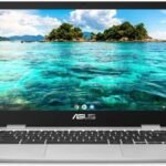 ASUS Chromebook C424MA Laptop 14" - 64GB - Silver - Intel Celeron N4020 1.1GHz - 4GB