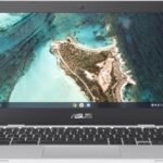Asus Chromebook CX1 CX1100 Laptop 11.6" - 32GB - Transparent Silver - Intel Celeron N3350 1.1GHz - 4GB