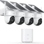 AOSU  4-CAM-KIT 2K Wireless Security Cameras Outdoor 4-Camera