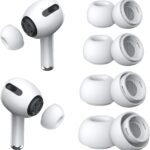 Apple  Original Replacement Earbud Tips 4pcs for AirPods Pro 1 & 2 S/L (2Packs)